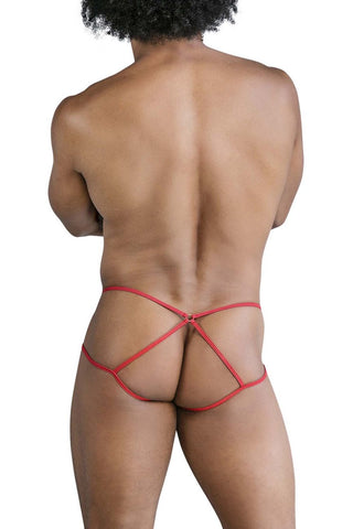 CandyMan 99831 Cage Jockstrap Color Red