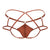 CandyMan 99831 Cage Jockstrap Color Red