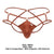 CandyMan 99831 Cage Jockstrap Color Red
