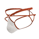 CandyMan 99833 Murse Thongs Color Red-White