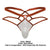 CandyMan 99833 Murse Thongs Color Red-White