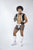 CandyMan 99834 Tuxedo Trunks Color Black