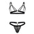 CandyMan 99838 Two Piece Outfit Color Black