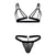 CandyMan 99838 Two Piece Outfit Color Black