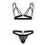 CandyMan 99838 Two Piece Outfit Color Black