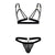 CandyMan 99838 Two Piece Outfit Color Black