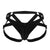 CandyMan 99840 Crisscross Thongs Color Black