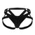 CandyMan 99840 Crisscross Thongs Color Black