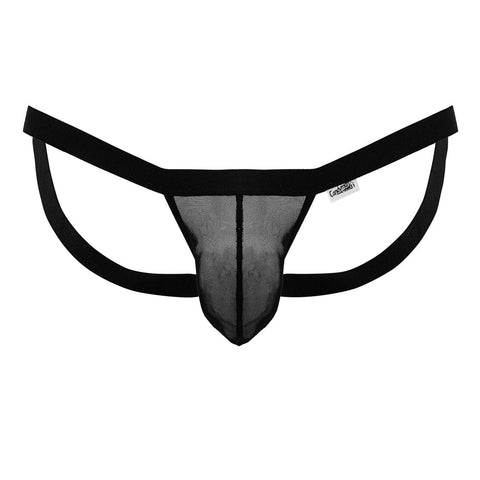 CandyMan 99841 Mesh Thongs Color Black