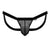 CandyMan 99841 Mesh Thongs Color Black