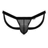 CandyMan 99841 Mesh Thongs Color Black