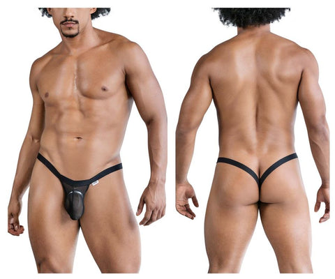CandyMan 99841 Mesh Thongs Color Black