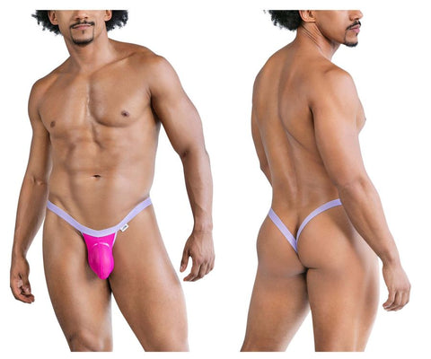 CandyMan 99841 Mesh Thongs Color Hot Pink
