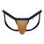 CandyMan 99841 Mesh Thongs Color Orange