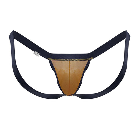 CandyMan 99841 Mesh Thongs Color Orange