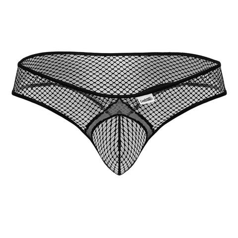 CandyMan 99843 Fishnet Thongs Color Black