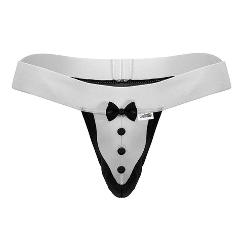 CandyMan 99846 Tuxedo Thongs Color Black