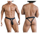 CandyMan 99847 Mesh Thongs Color Black