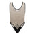 CandyMan 99858 Fishnet Bodysuit Color Beige-Black