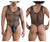 CandyMan 99858 Fishnet Bodysuit Color Black