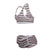 CandyMan 99859 Two Piece Outfit Color Stripes
