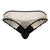 CandyMan 99860 Fishnet Thongs Color Nude-Black
