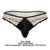 CandyMan 99860 Fishnet Thongs Color Nude-Black