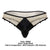 CandyMan 99860 Fishnet Thongs Color Nude-Black