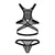CandyMan 99862 Fishnet Outfit Color Black