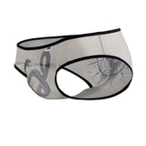 CandyMan 99871 Egyptian Briefs Color Nude-Black