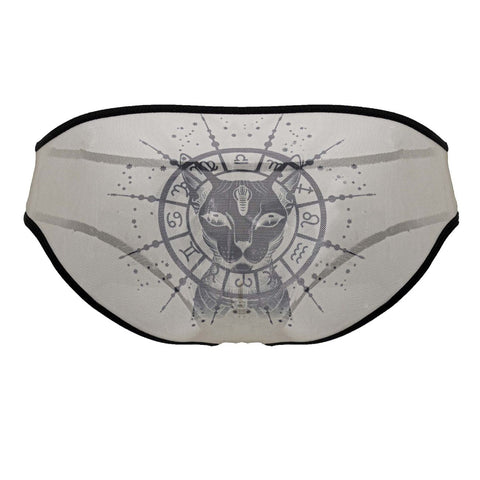 CandyMan 99871 Egyptian Briefs Color Nude-Black