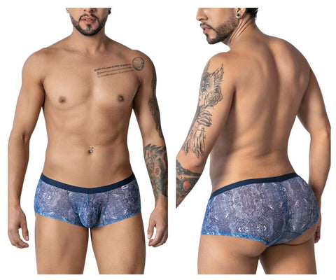 CandyMan 99873 Water prints Trunks Color Blue-White
