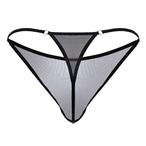 CandyMan 99875 Egyptian Thongs Color Gray-Black