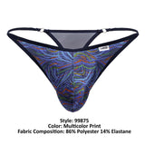 CandyMan 99875 Seawater Thongs Color Multicolor Print