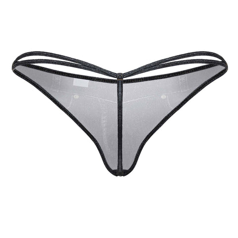 CandyMan 99899 Cowboy Thongs Color Denim Black