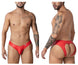 CandyMan 99908 Heart Briefs Color Red