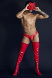 CandyMan 99908 Heart Briefs Color Red