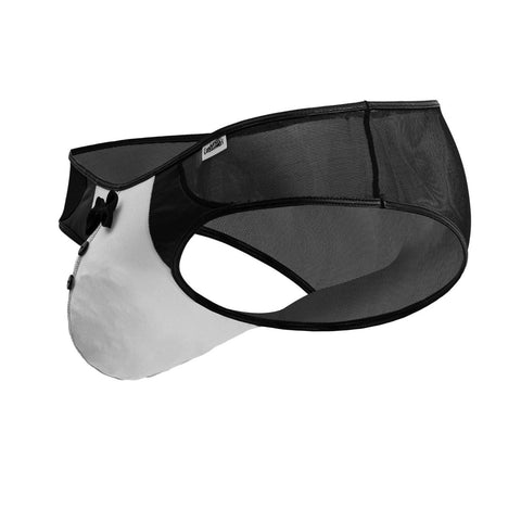 CandyMan 99919 Tuxedo Briefs Color Black-White