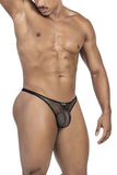 Clever 100008 3PK Autralian Latin Thongs Color Black-Orange-Black