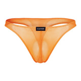 Clever 100008 3PK Autralian Latin Thongs Color Black-Orange-Black