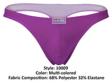 Clever 10009 7PK Pride Thongs Color Multi-colored