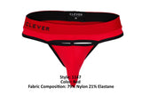 Clever 1147 Celestial Thongs Color Red