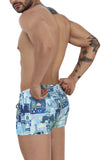 Clever 1253 Cassiel Swim Trunks Color Blue