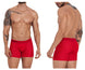 Clever 1260 Euphoria Boxer Briefs Color Red