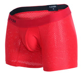 Clever 1260 Euphoria Boxer Briefs Color Red