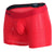 Clever 1260 Euphoria Boxer Briefs Color Red