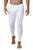 Clever 1326 Energy Athletic Pants Color White