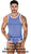 Clever 1510 Tethis Tank Top Color Blue