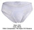 Clever 1532 Swirl Briefs Color White