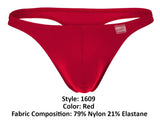 Clever 1609 Beatnik Thongs Color Red